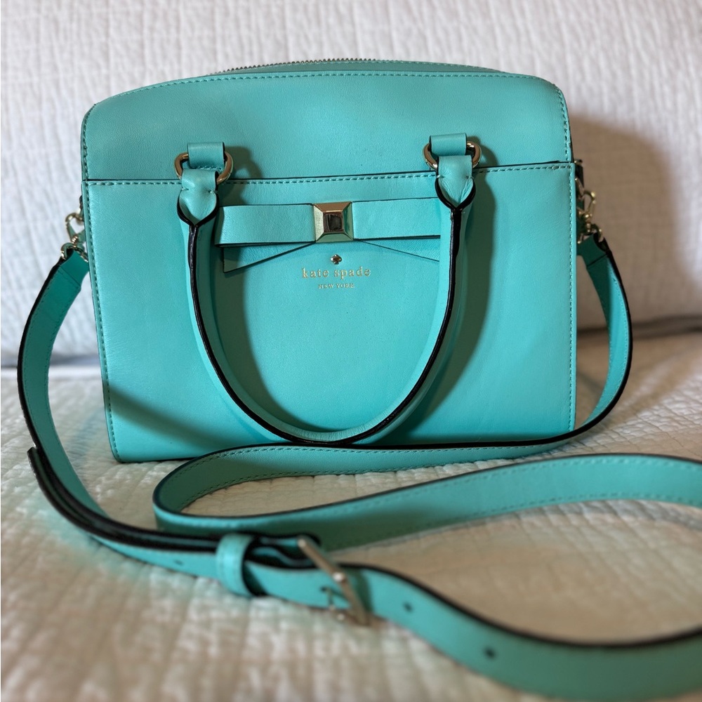 Kate Spade Aqua Satchel Bag